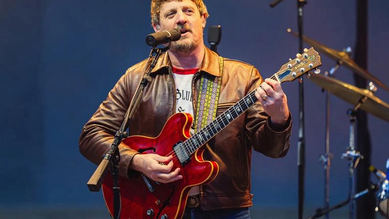 Sturgill Simpson performs at The Greek Theatre on April 24, 2025 in Berkeley, California.