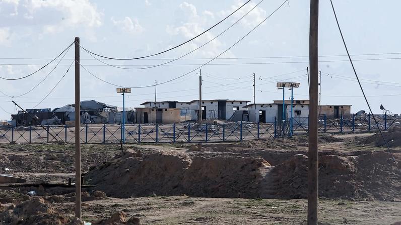 The Al-Hol camp in the northeastern Hasakeh governorate on February 24.
