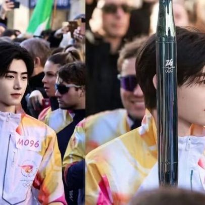 Sunghoon, do ENHYPEN, participa da Tocha Olímpica na Itália