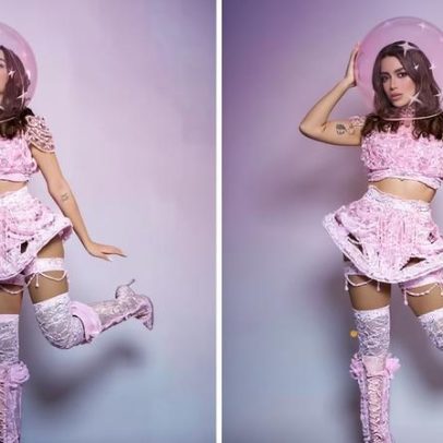 Anitta revela look para ensaios em BH; confira fotos