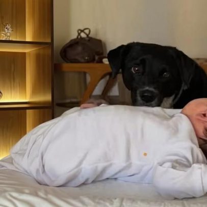 Klebber Toledo fala sobre rotina com a filha e compartilha registros da bebê