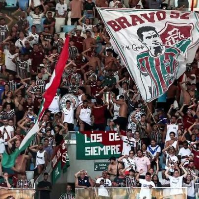 Torcida do Fluminense esgota setor Sul para semifinal contra o Vasco