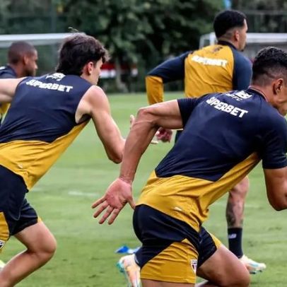 São Paulo atualiza quadros de Alisson e Lucca na reapresentação