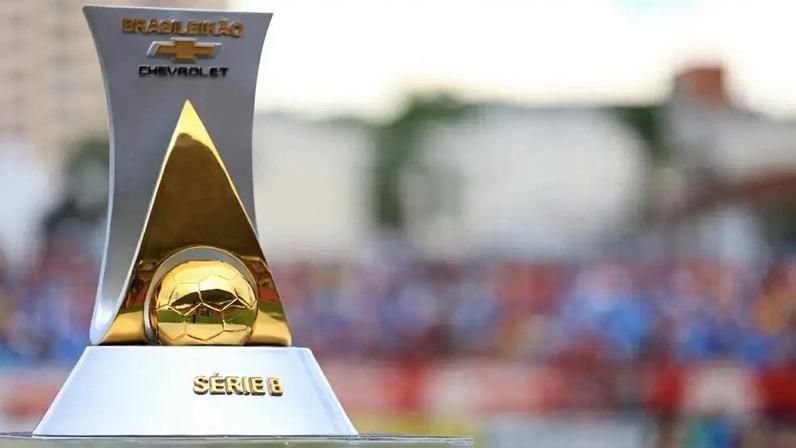 Troféu taça Série B 2025 (Foto: Junior Souza/CBF)