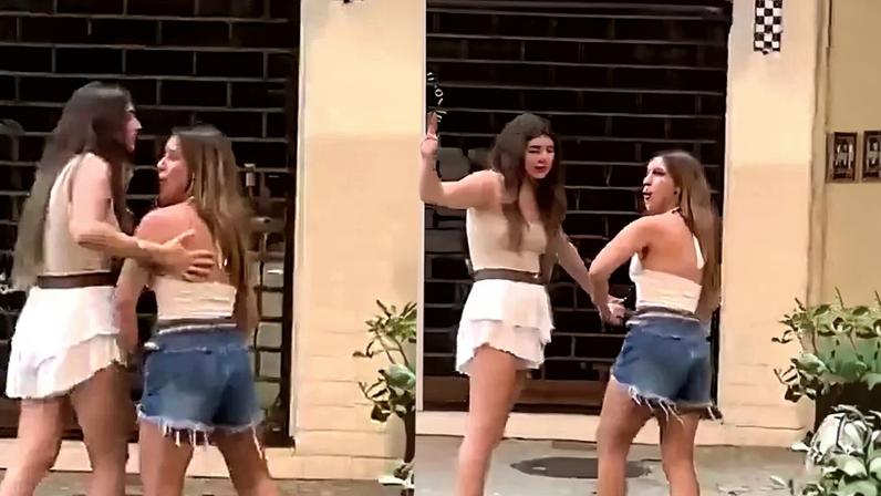 A turista argentina Agostina Paez fez ofensas racistas em Ipanema, na zona sul do Rio, no dia 14 de janeiro. Foto: Reprodução/Redes Sociais
