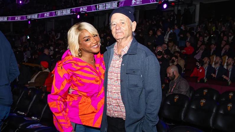Tiffany Haddish and Bill Murray (pictured above in February 2022) hung out at a Los Angeles hotspot Thursday night, a spy tells Page Six.