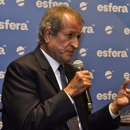 Valdemar Costa Neto, presidente nacional do PL, em evento do grupo Esfera Brasil