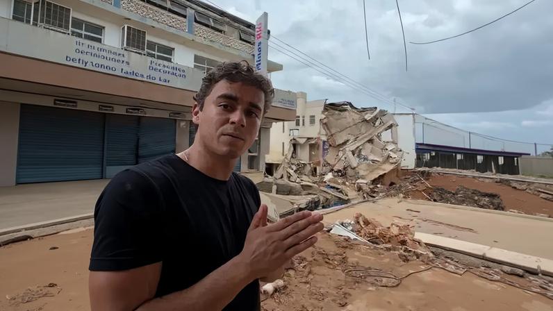 Nikolas Ferreira cobra Davi Alcolumbre para votar PEC que destina emendas para desastres naturais. (Foto: Reprodução/ Vídeo @nikolas_dm)