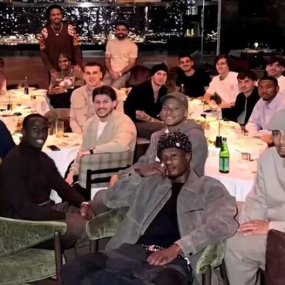 Vini Jr. e Mbappé promovem jantar para elenco do Real Madrid antes da Champions