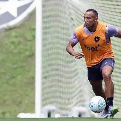 Botafogo confirma lesão de jogador que desfalca equipe contra o Grêmio