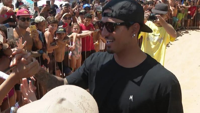Gabriel Medina sobre Mundial: "Feliz por estar de volta"