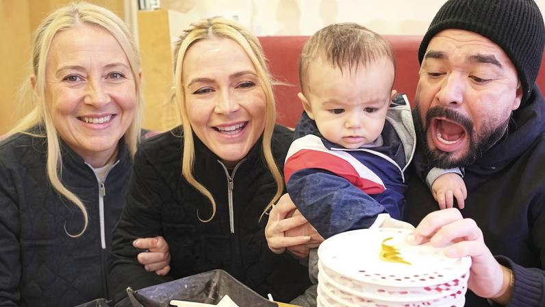 Yudi Tamashiro e Mila Braga são pais de Davi Yudi