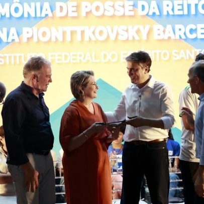 MEC empossa reitora do Ifes em cerimônia oficial
