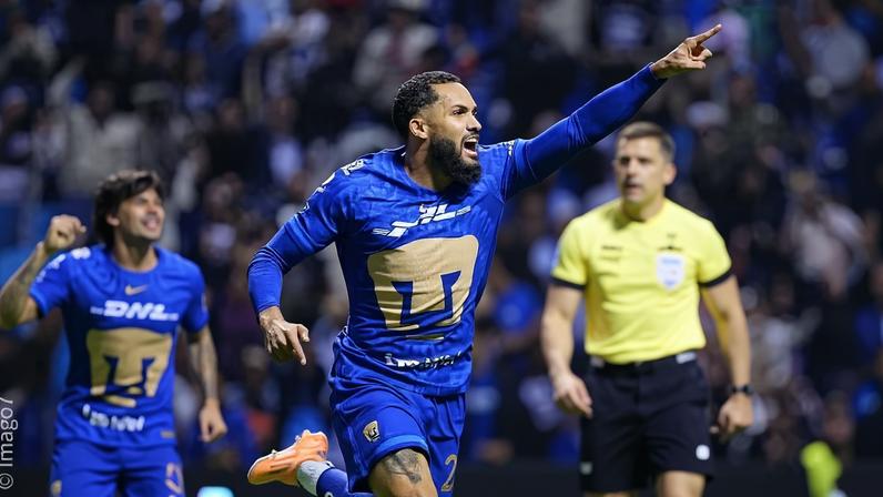 Juninho comemora gol da vitória — Foto: Reprodução