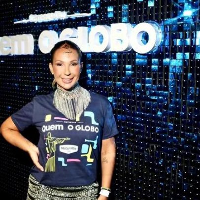 Valesca Popozuda assiste desfile das Campeãs no Camarote Quem O Globo