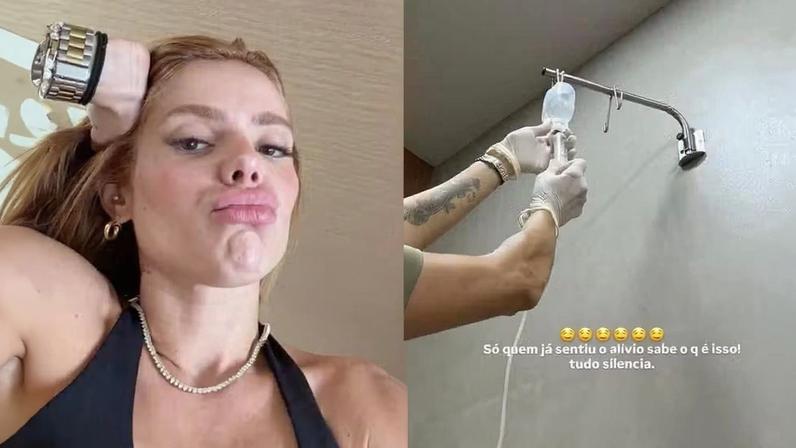 Thais Vasconcellos trata ansiedade com soroterapia — Foto: Reprodução | Instagram