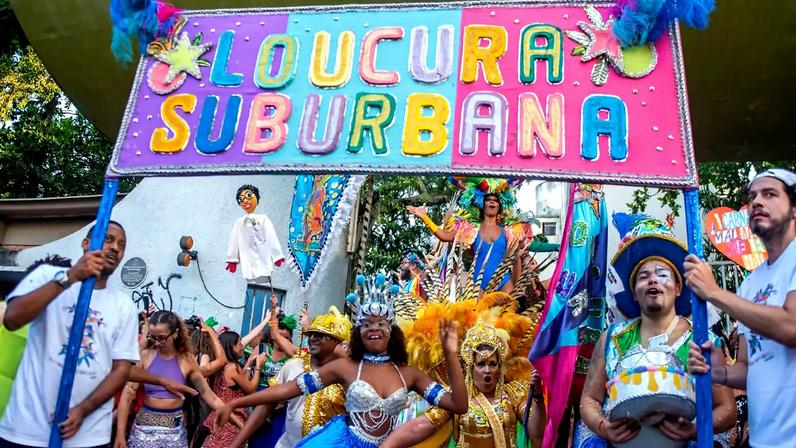 30/01/2026 - Blocos da saúde mental quebram preconceitos e reforçam inclusão. Bloco Zona Mental. Bloco Loucura Suburbana. Foto: Loucura Suburbana/ Pâmela Perez