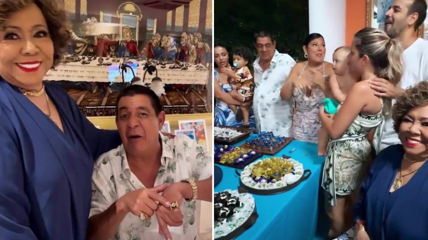 Zeca Pagodinho comemora aniversário com Alcione e família — Foto: Reprodução/Instagram
