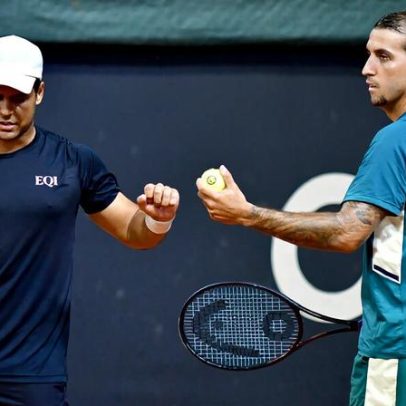 Meligeni e Zormann vencem dupla top 70 após virada