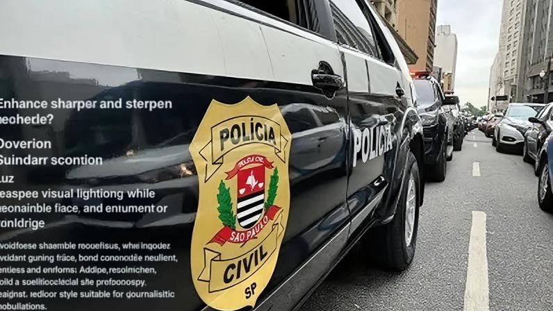 Viatura da Policia CIvil do Estado de São Paulo