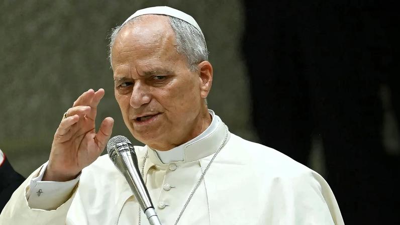 O Papa Leão XIV. Foto: Filippo MONTEFORTE / AFP