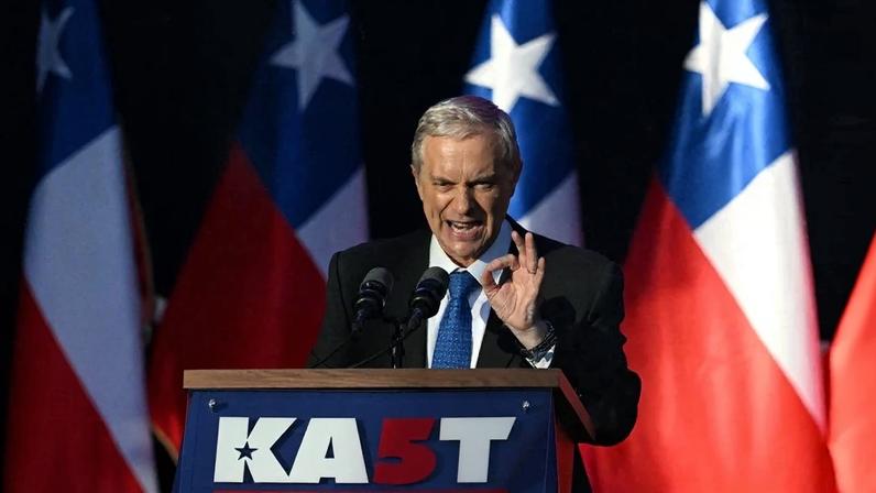 Jose Antonio Kast, presidente eleito do Chile. Foto: Eitan Abremovich/AFP