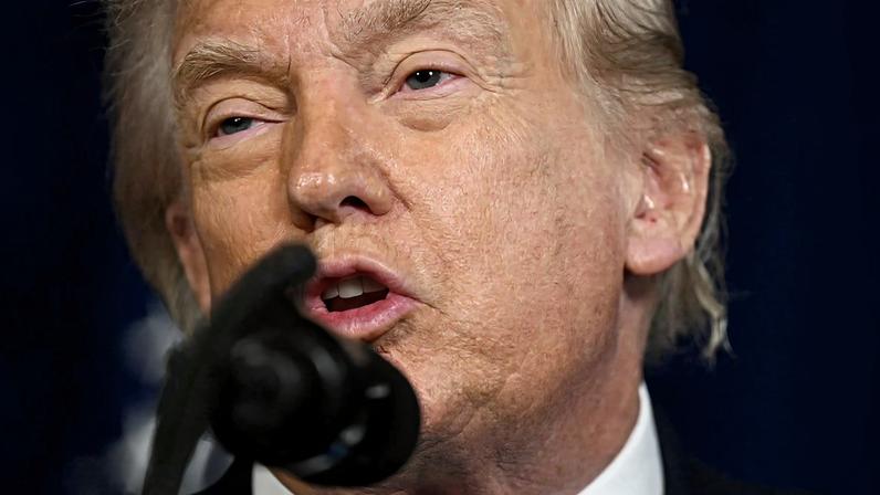 O presidente dos Estados Unidos, Donald Trump. Foto: Jim Watson/AFP