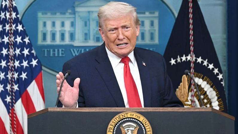 O presidente dos EUA, Donald Trump. Foto: Saul Loeb/AFP