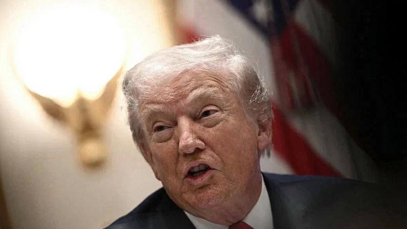 O presidente dos Estados Unidos, Donald Trump. Brendan Smialowksi/AFP