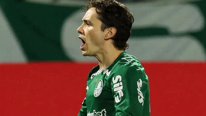 Mauricio marcou o primeiro gol da vitória do Palmeiras (Foto: Cesar Greco/Palmeiras)