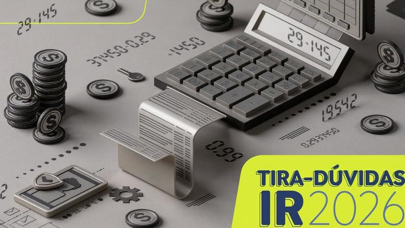 Brasília (DF), 11/03/2026 - Tira-Dúvidas do IRPF de 2026. Arte/Agência Brasil