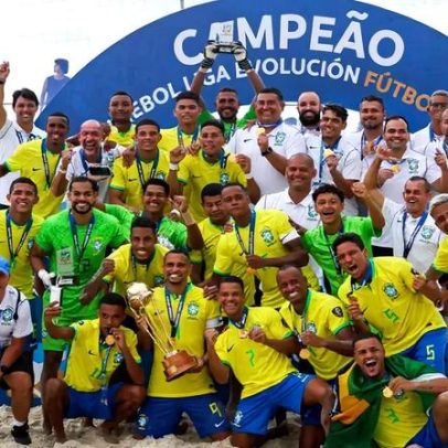 Flamengo brilha e Brasil conquista o pentacampeonato no beach soccer