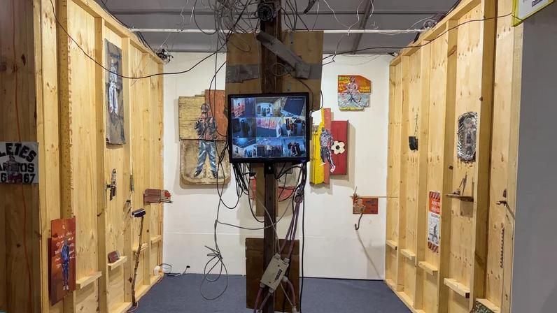 A principal feira de arte chilena destaca obras acessíveis, com viés político