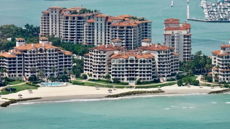 Fisher Island é e considerado um dos endereços mais exclusivos dos Estados Unidos