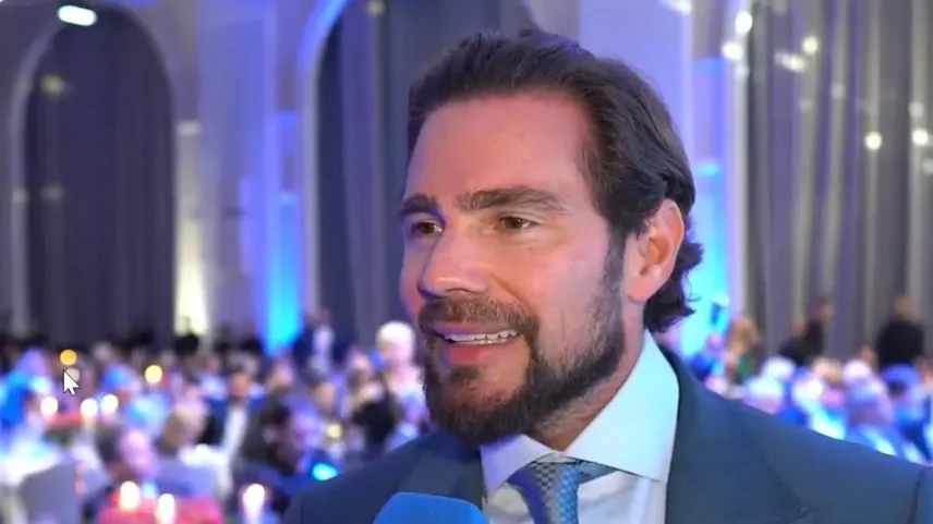 Daniel Vorcaro, banqueiro do liquidado Banco Master. (Foto: Reprodução/Youtube/TVLIDE)