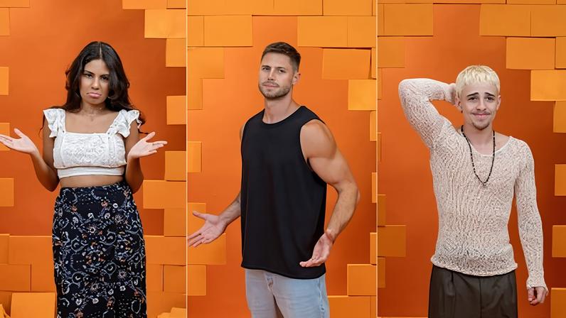 Gabriela, Jonas Sulzbach e Juliano Floss formam paredão inédito no BBB 26