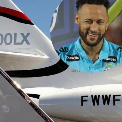 Jato de Neymar, avaliado em até R$270 milhões, cruza oceanos com 14 passageiros