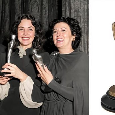 A estatueta do Oscar já foi de gesso?
