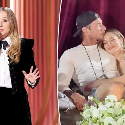 Dax Shepard apoia Kristen Bell durante apresentação dos SAG Awards 2026