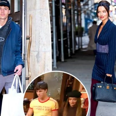 Vencedor de Traitors presenteia Maura Higgins com Birkin Hermès burgundy no WWHL