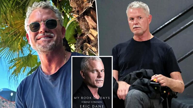 Eric Dane was working on the memoir, “My Book of Days: A Memoir in Moments,” seen above, up until his death on Feb. 19.