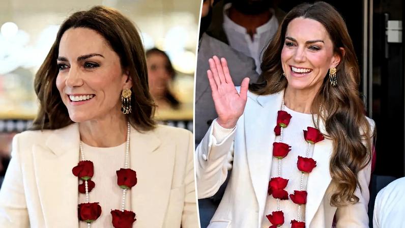 Kate Middleton troca joias da coroa por brincos de 50 dólares