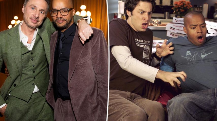 Braff e Faison relembram briga acalorada em podcast