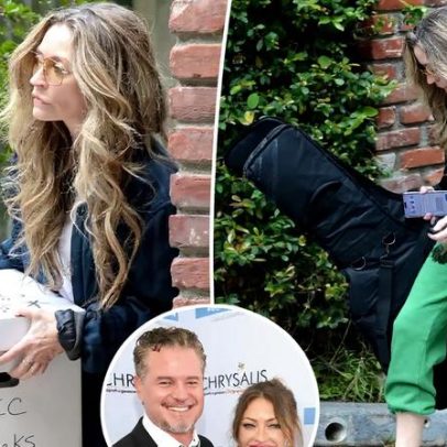 Viúva de Eric Dane retira pertences do falecido da casa de Johnny Depp em LA