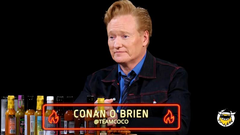 Conan O’Brien revealed he realized that late-night shows were in deep trouble after his viral appearance on the popular online show "Hot Ones."