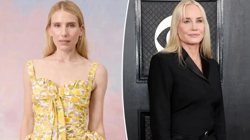 Daryl Hannah at the 65th GRAMMY Awards.