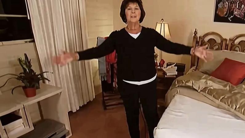 Footage of the bedroom Nancy Guthrie was most likely abducted from (seen above) has resurfaced as the search for the missing 84-year-old approaches its sixth full week.