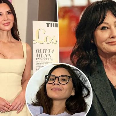 Olivia Munn revela conselho de Shannen Doherty após diagnóstico de câncer