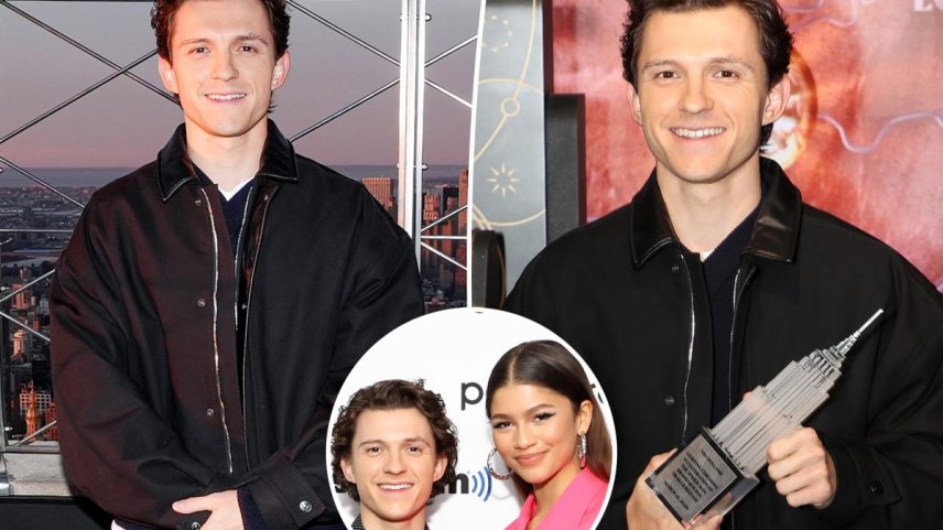 Tom Holland (pictured here in New York City on Wednesday) has added even more confusion to whether he and Zendaya secretly tied the knot.