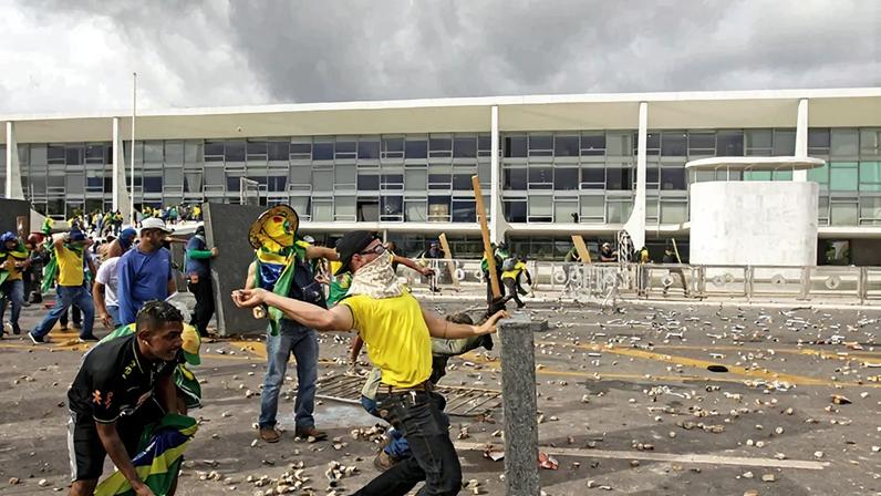 Ataques de 8 de Janeiro em Brasília – Imagem: Joédson Alves/Agência Brasil